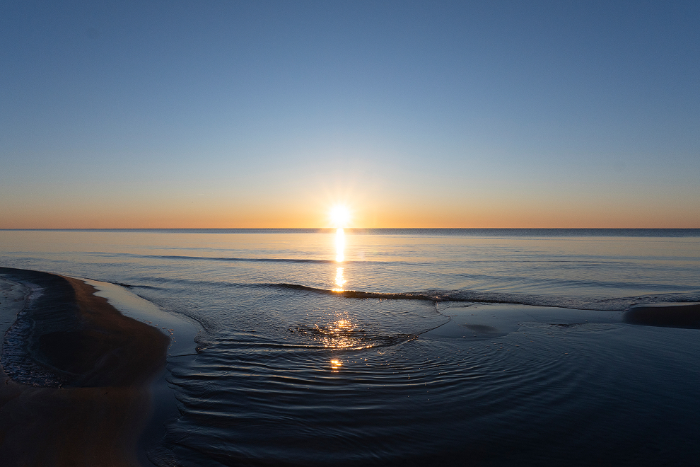 Ein Sonnenaufgang im Süden Schwedens, den man einfach nur als magisch bezeichnen kann. Was für ein Geschenk.